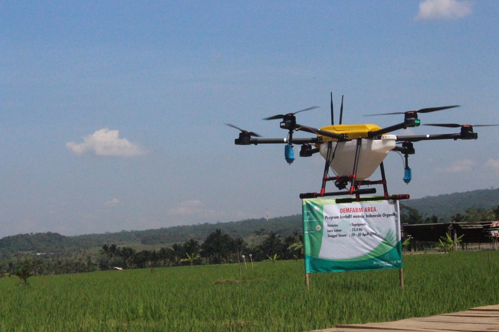Purbalingga Kembangkan Teknologi Drone untuk Pertanian Berkelanjutan