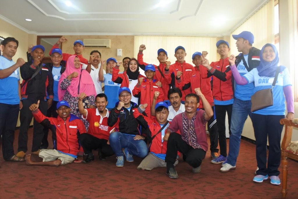 Wakil Bupati Purbalingga Lepas 8 Atlet Paralympic