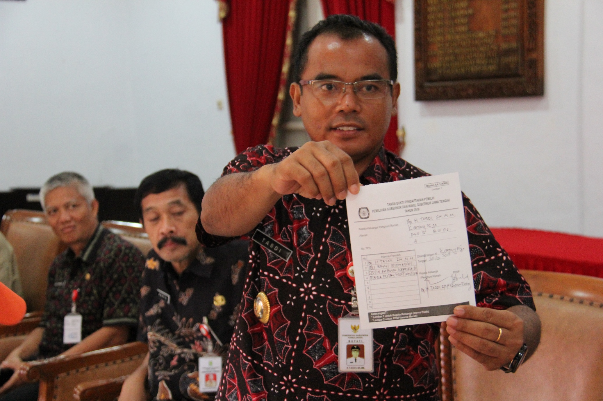 Ikuti Coklit Perdana, Bupati Titip 7 Sukses Pemilu