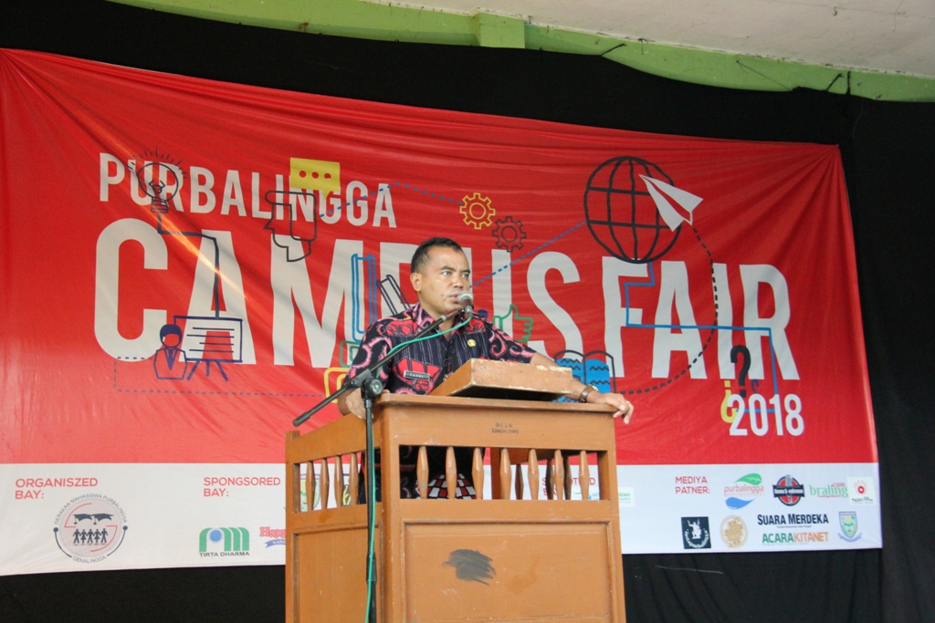 Bupati Buka Purbalingga Campus Fair 2018