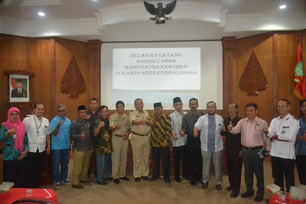 DPRD Kebumen Studi Banding Soal BUMD ke Purbalingga