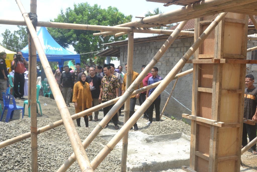 Plt Bupati Meninjau Pembangunan Rumah Quran di Limbangan