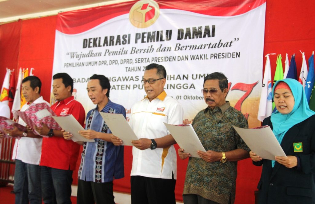 Plt. Bupati Ajak Parpol Dan Caleg Berkompetisi Sehat Pada Pemilu 2019