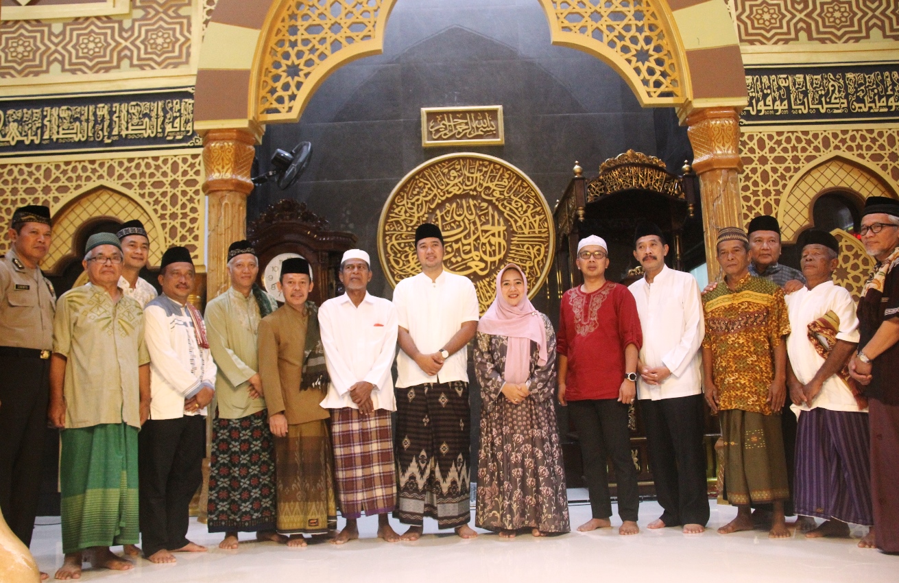 Plt Bupati Tandatangani Prasasti Masjid Jami’ Wali Perkasa