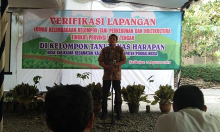 Kelompok Tani Tunas Harapan Desa Kalikajar Dinilai Tim Provinsi Jawa Tengah