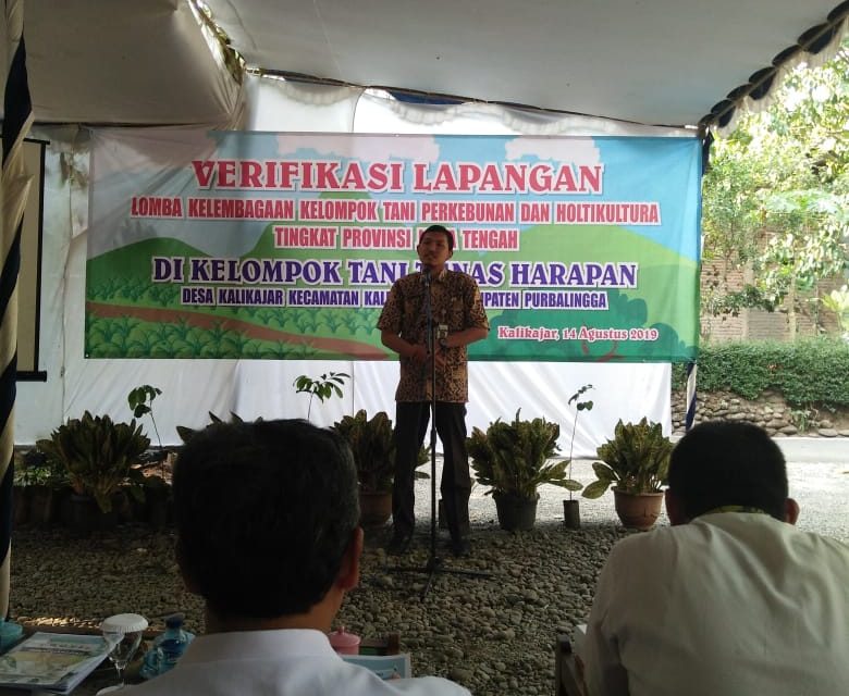 Kelompok Tani Tunas Harapan Desa Kalikajar Dinilai Tim Provinsi Jawa Tengah