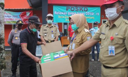 Dua Dusun Lockdown Disuplai Sembako