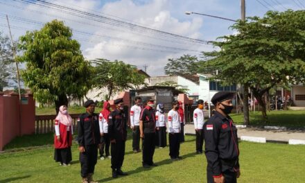 Peringati HUT ke-60, Karang Taruna Bhakti Manunggal Kecamatan Bojongsari Gelar Apel