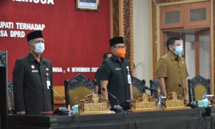 Pjs Bupati Beri Pendapat Atas Empat Raperda Prakarsa DPRD
