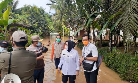 Dilanda Banjir, Desa Cilapar dan Penolih Mendapat Bantuan