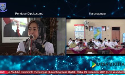 Mudahkan Layanan, Pemkab Launching Digitalisasi Desa