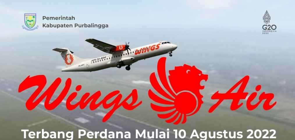 Terbang Perdana 10 Agustus di Purbalingga, Wings Air Janjikan Layanan Prima
