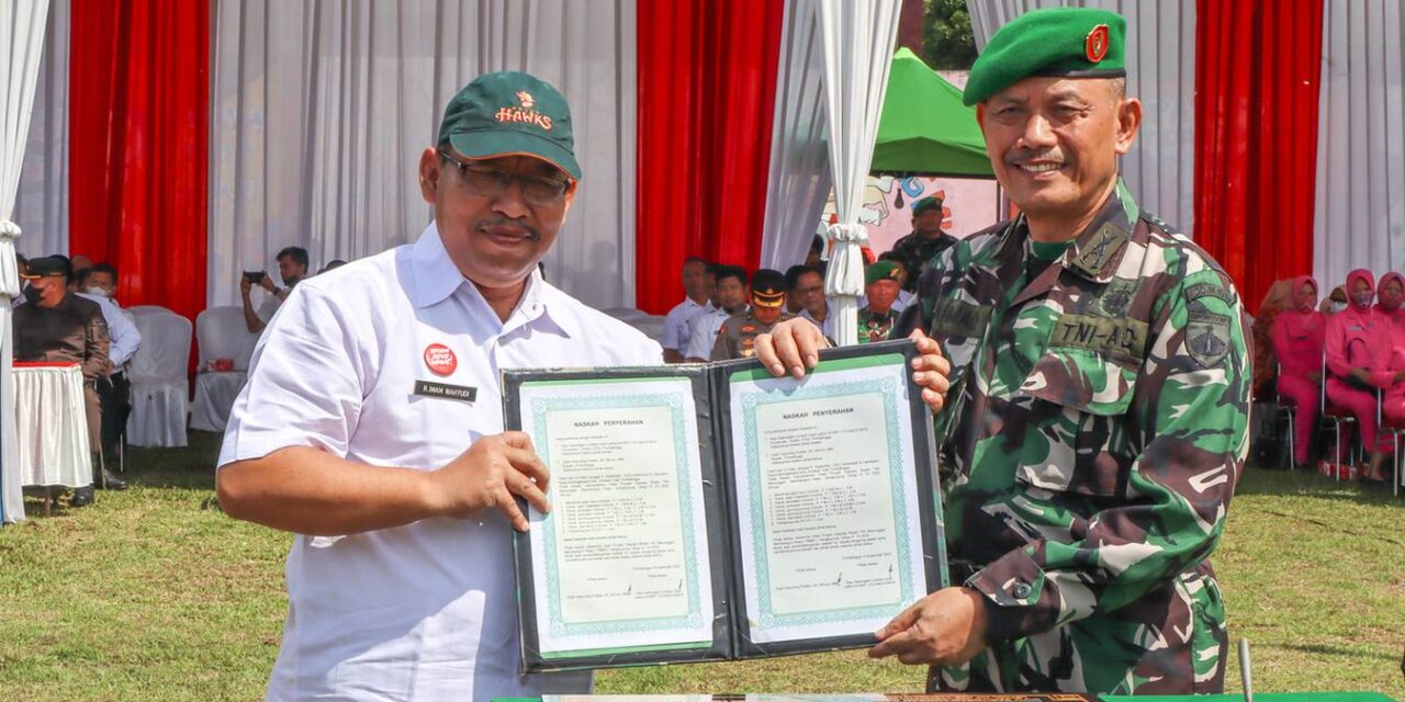 Sinergitas TNI, Polri, Dan Pemda Purbalingga Dalam Pembangunan