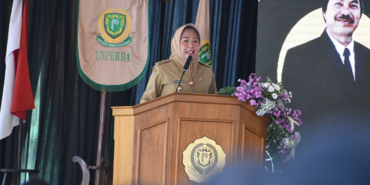 Rektor Baru, Bupati Tiwi Harap Unperba Kembangkan Program Studi Baru