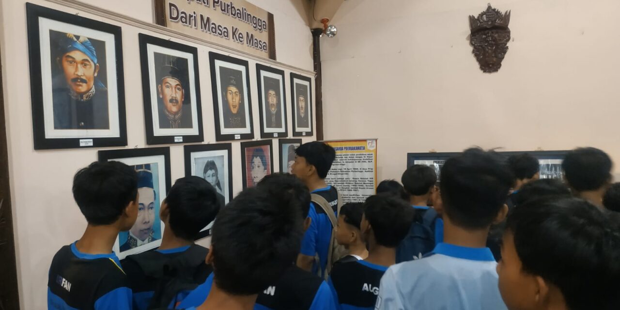 Tingkatkan Pengetahuan Sejarah Purbalingga, Siswa SMP N 1 Kertanegara Berkunjung ke Museum Daerah