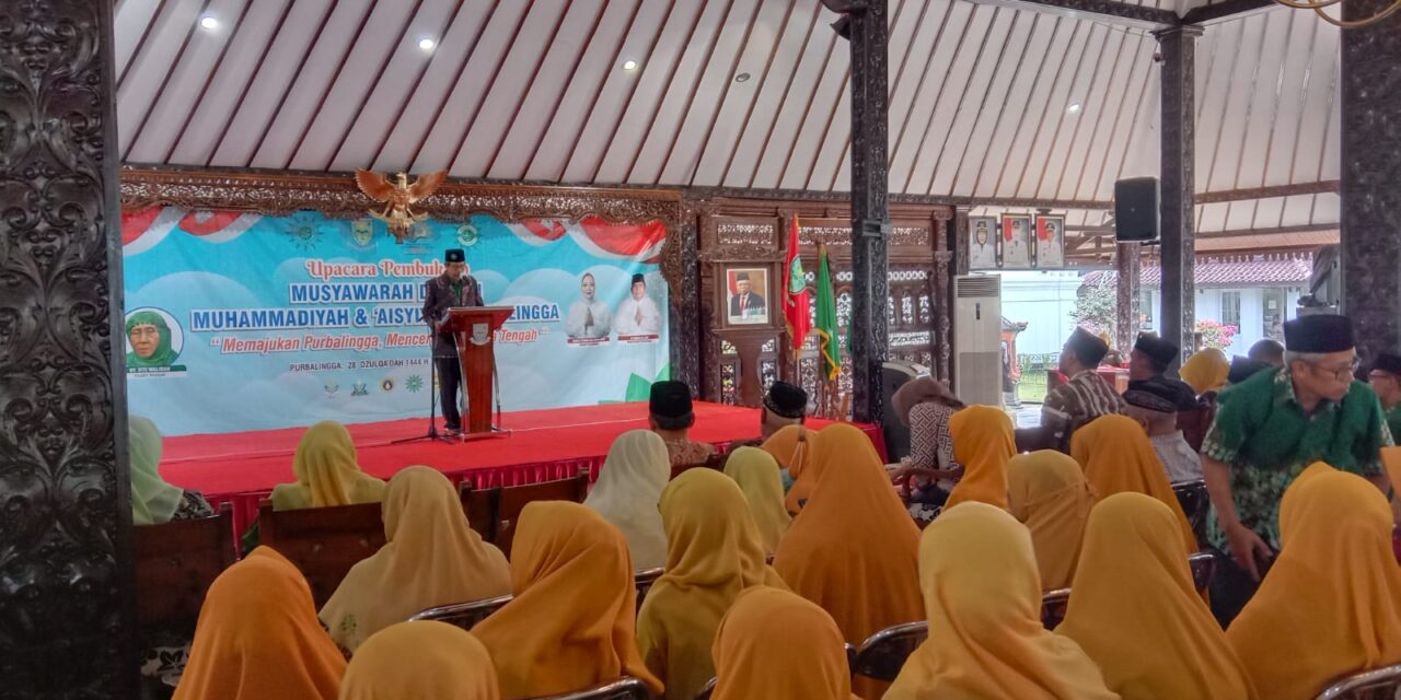 Pilih Calon Pemimpin Persyarikatan, Muhammadiyah Purbalingga Tegaskan 3 Pendekatan Dakwah
