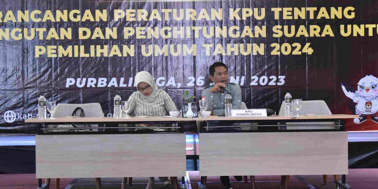 KPU Purbalingga Telah Siapkan Rumusan Kebijakan Pemungutan Dan Penghitungan Suara Pemilu 2024
