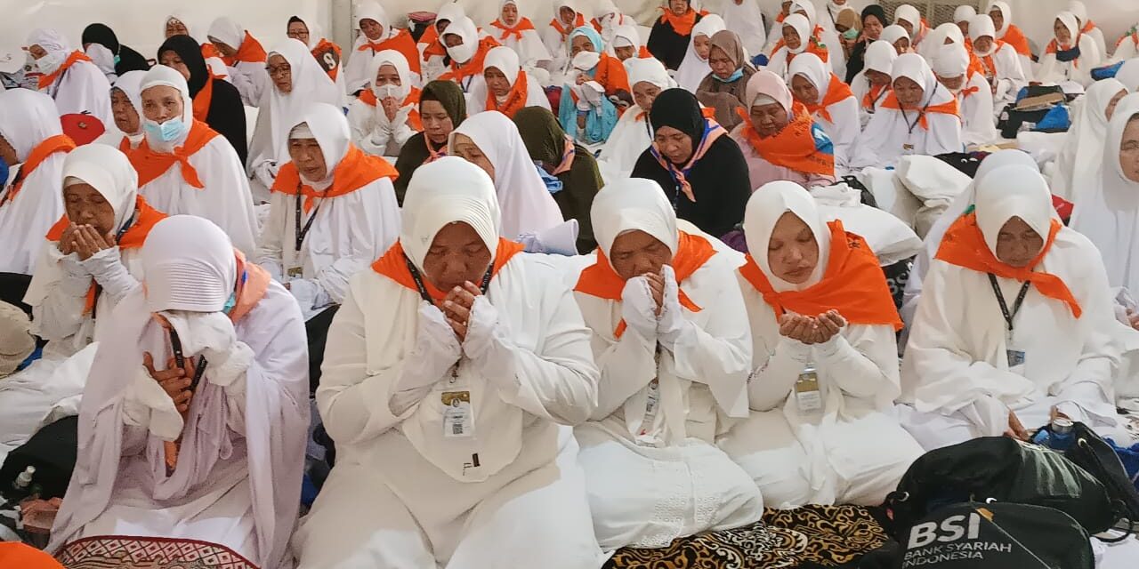 Jamaah Haji Purbalingga Laksanakan Wuquf Di Arafah