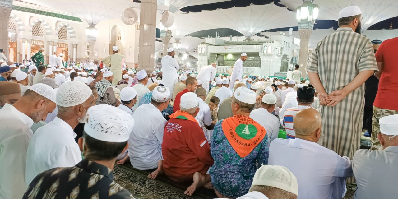 8 Hari Jamaah Haji Purbalingga Fokus Ibadah Di Madinah
