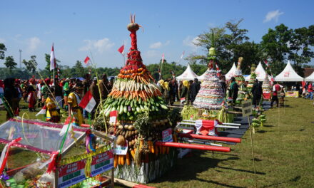 Guyub Rukun Warga Desa Dalam Festival Kalialang