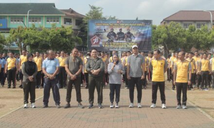 Olahraga Bersama HUT TNI, Bupati : TNI Selalu di Hati Masyarakat