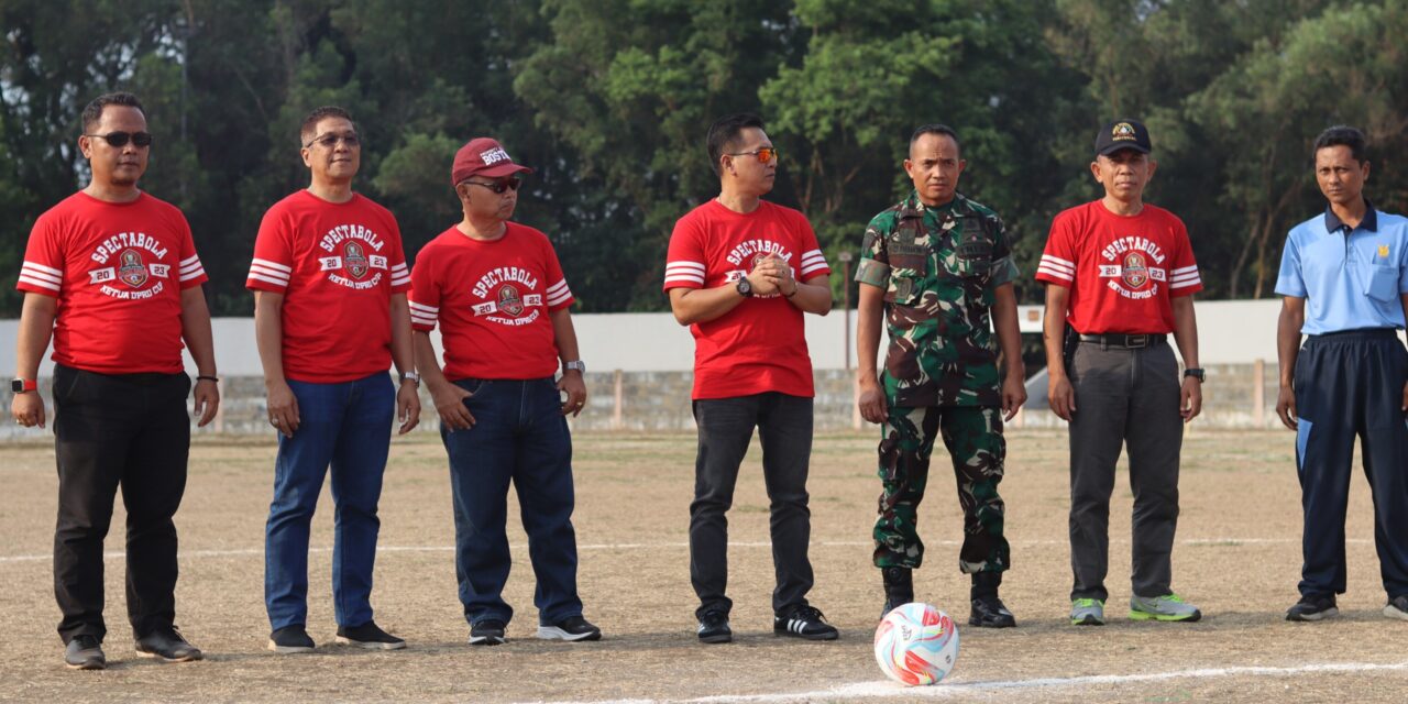 “Spektabola”, Turnamen Sepakbola Piala Ketua DPRD Kabupaten Purbalingga Tahun 2023 Resmi Digelar