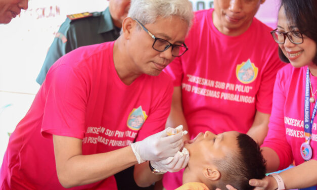 Tanggap Atasi KLB, Sub PIN Polio Sasar 114.432 Anak di Kabupaten Purbalingga