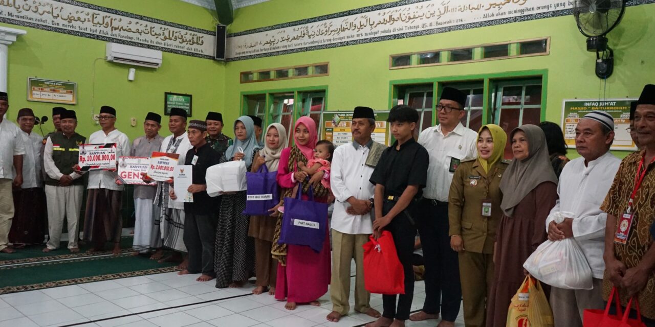 Pemerintah Kabupaten Purbalingga Bantu Mesin Genset Untuk Masjid Baiturrohim