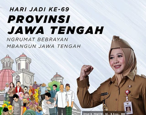 Hari Jadi Provinsi Jawa Tengah ke 69