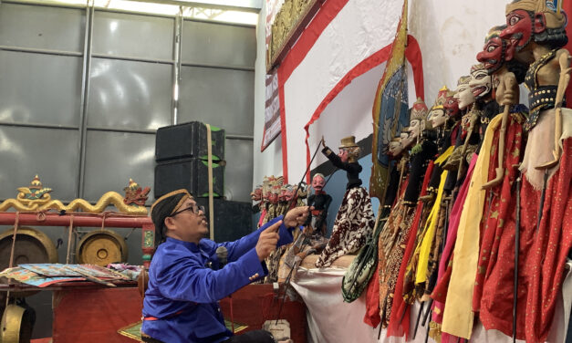 Kreatif! Rupbasan Purbalingga Gelar Kolaborasi Musik Rebana dan Bedug (RnB) Dengan Wayang Golek