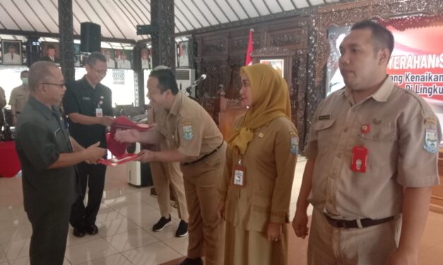 Naik Pangkat, 426 PNS Purbalingga Dituntut Terus Tingkatkan Performa