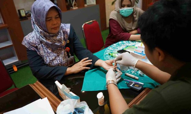 Cegah PTM, 9 Puskesmas Lakukan Skrining Di Lingkungan Pemda Purbalingga