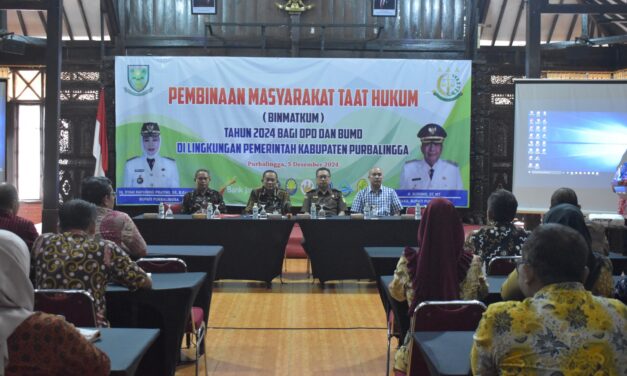 Cegah Korupsi di Kalangan Internal, Pemkab Purbalingga Adakan Pembinaan