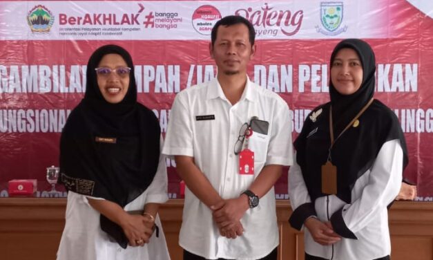 Resmi, 220 Pejabat Fungsional Telah Dilantik