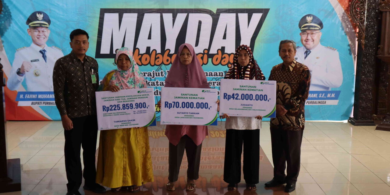 Kolaborasi Dalam Peringatan May Day 2025 di Kabupaten Purbalingga