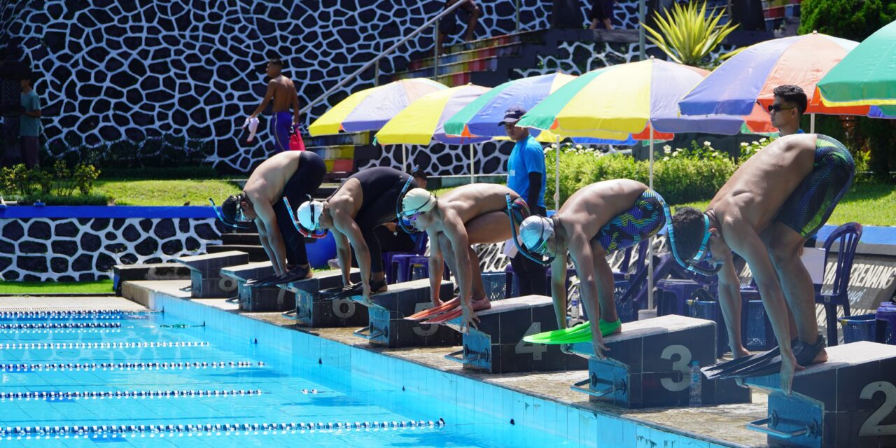 620 Atlet Ikuti Kejurprov Finswimming di Purbalingga