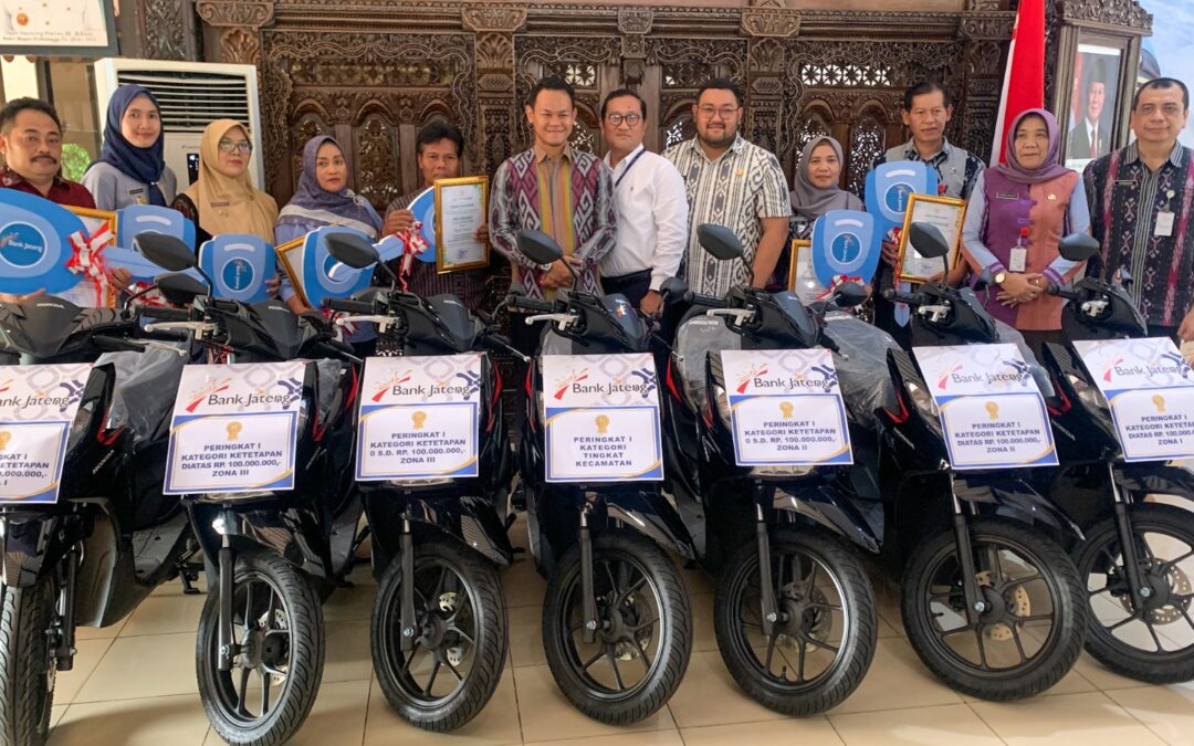Apresiasi Pelunasan PBB-P2 Tercepat, Pemkab Purbalingga Hadiahi Sepeda Motor untuk Kecamatan dan Desa Terbaik