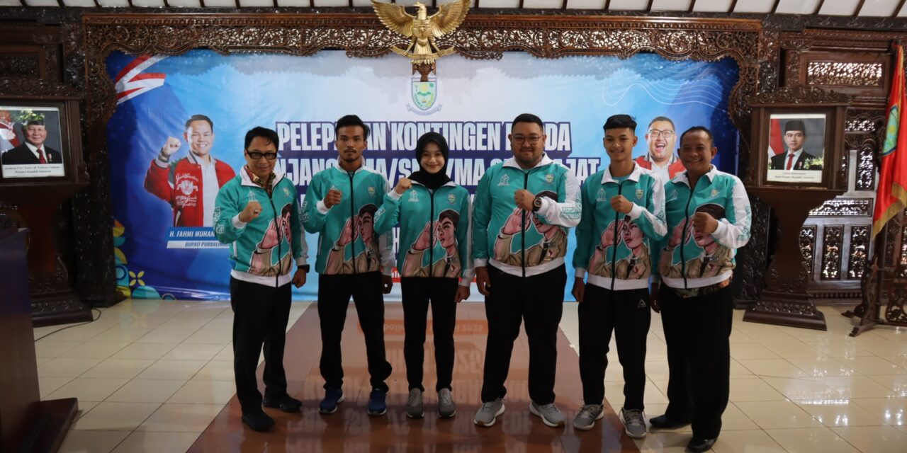 Wabup Dimas Melepas 73 Atlet  POPDA dengan Semangat Tinggi