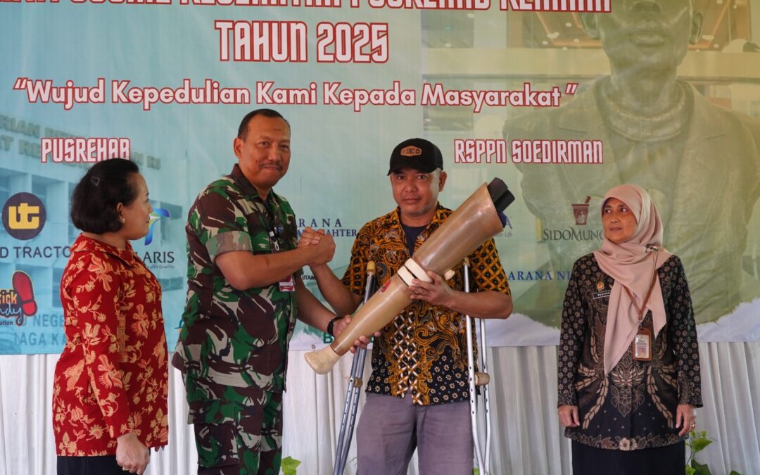 Meneladani Jenderal Soedirman, Pusrehab Kemhan Gelar Layanan Kesehatan Gratis bagi Ribuan Warga Purbalingga
