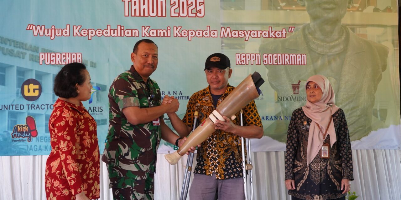 Meneladani Jenderal Soedirman, Pusrehab Kemhan Gelar Layanan Kesehatan Gratis bagi Ribuan Warga Purbalingga