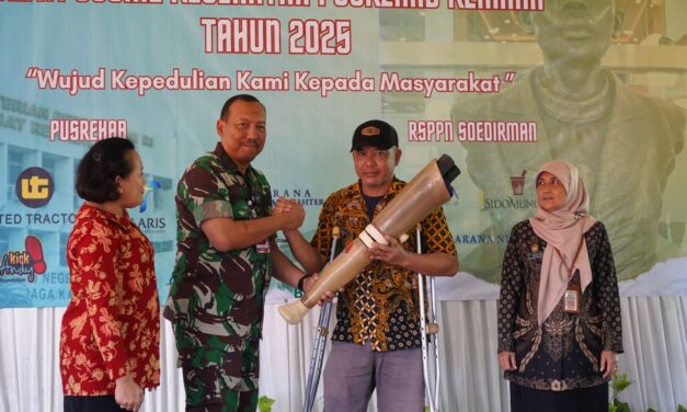 Meneladani Jenderal Soedirman, Pusrehab Kemhan Gelar Layanan Kesehatan Gratis bagi Ribuan Warga Purbalingga