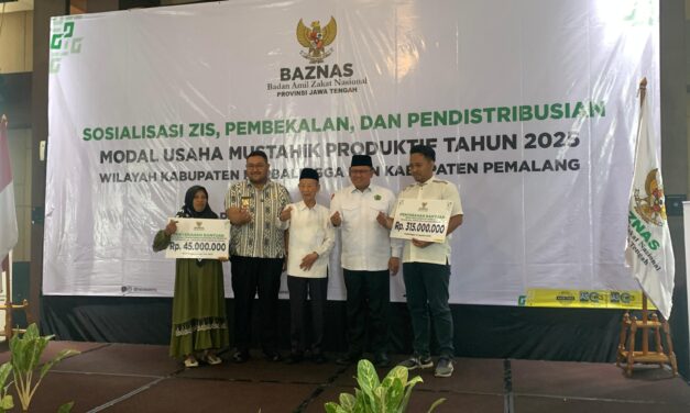 BAZNAS Jateng dan Kemenag Salurkan Bantuan Usaha untuk 115 Mustahik Produktif