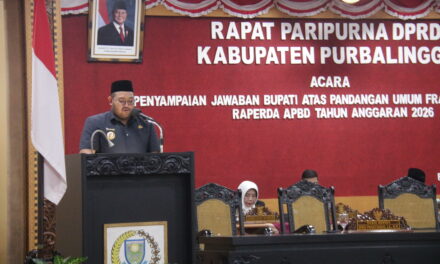 Pemkab Purbalingga Tegaskan Komitmen Pembangunan Lewat Jawaban atas Pandangan Umum Fraksi DPRD terhadap Raperda APBD 2026