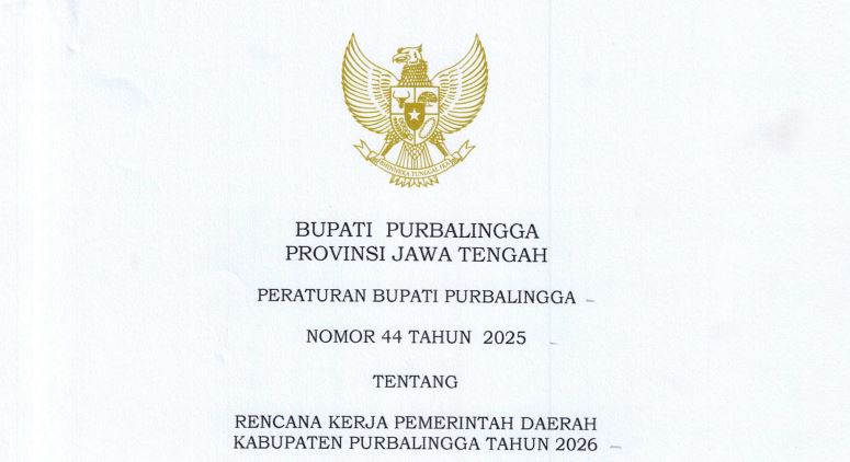 RENCANA KERJA PEMERINTAH DAERAH (RKPD) PURBALINGGA 2026