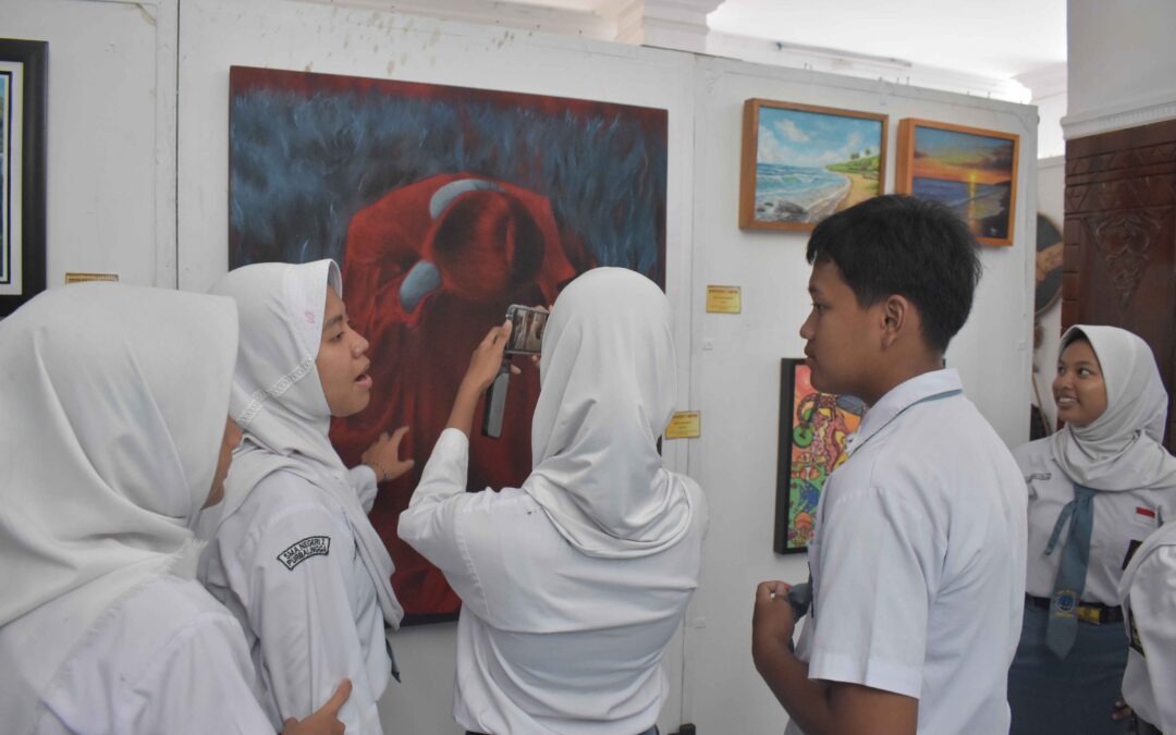 Lestarikan Seni Rupa di Purbalingga, Komunitas Blarak Gelar Pameran Ketujuh Kalinya
