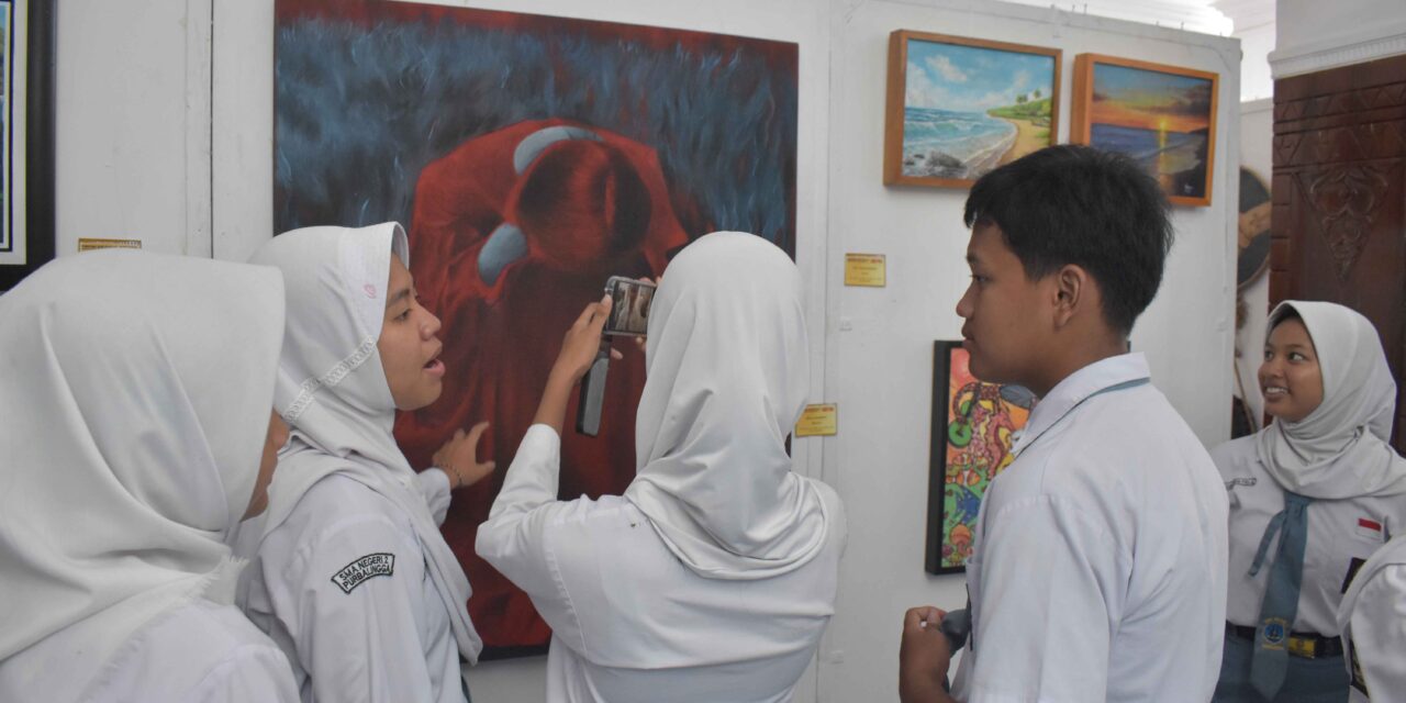 Lestarikan Seni Rupa di Purbalingga, Komunitas Blarak Gelar Pameran Ketujuh Kalinya