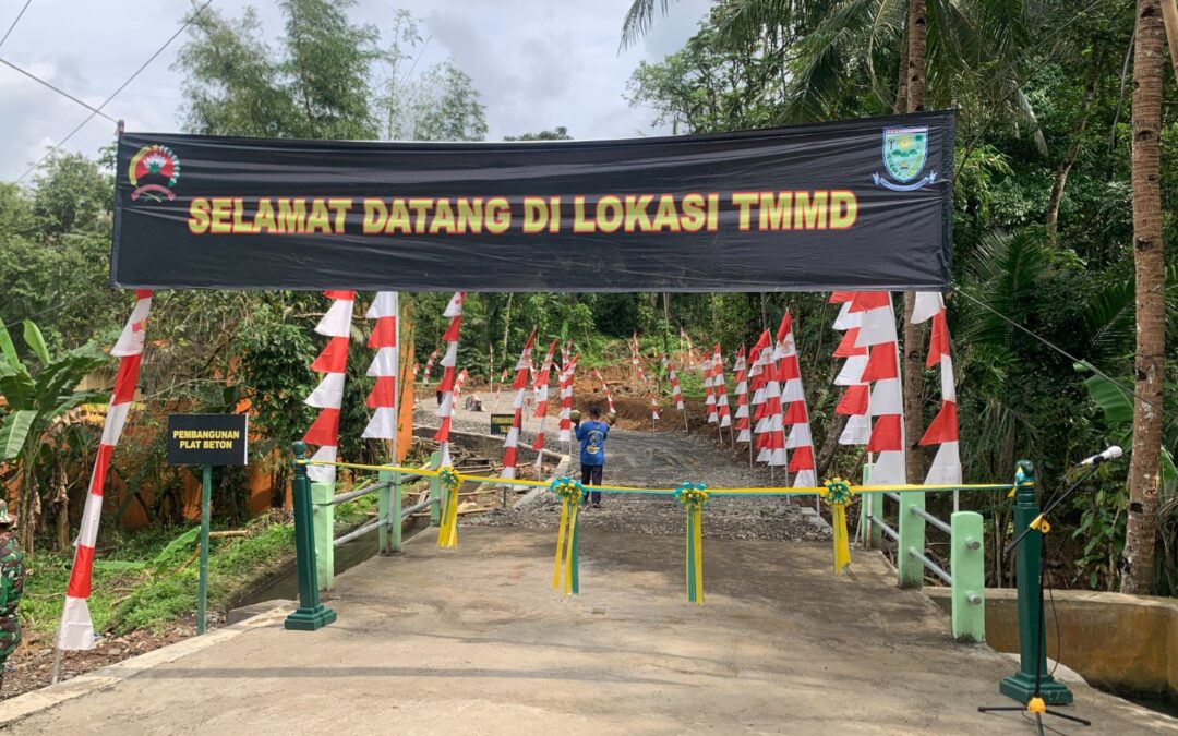 TMMD Sengkuyung Tahap IV Rampung, Buka Akses Jalan dan Tingkatkan Kesejahteraan Masyarakat