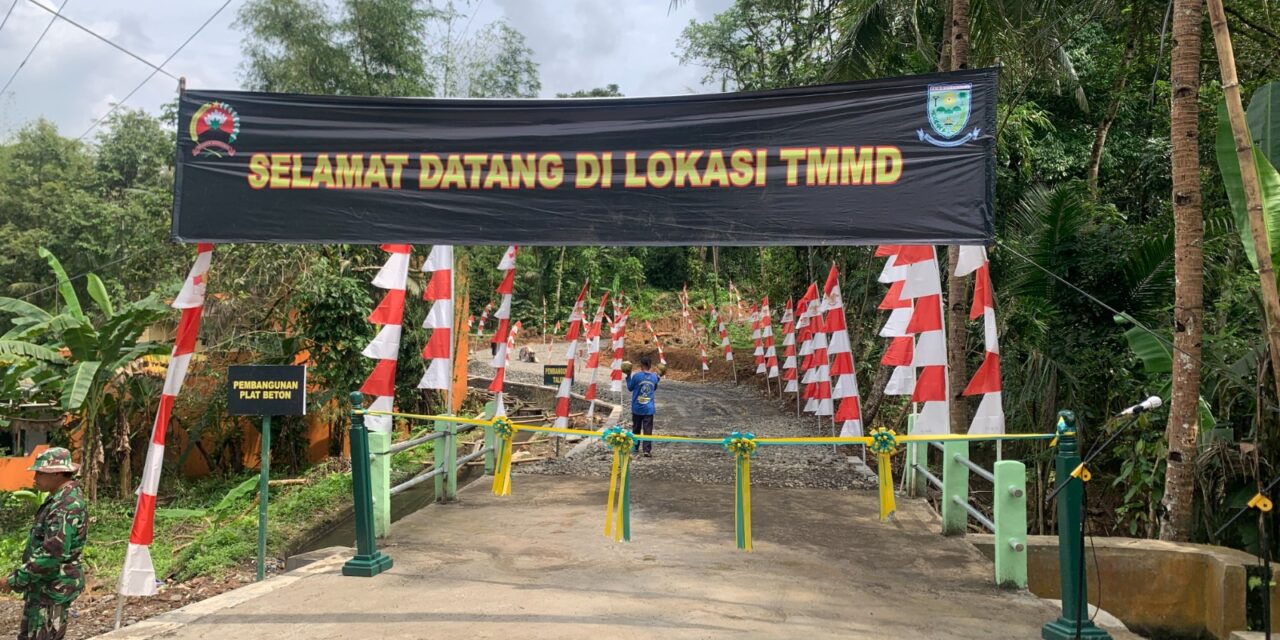 TMMD Sengkuyung Tahap IV Rampung, Buka Akses Jalan dan Tingkatkan Kesejahteraan Masyarakat