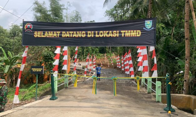 TMMD Sengkuyung Tahap IV Rampung, Buka Akses Jalan dan Tingkatkan Kesejahteraan Masyarakat