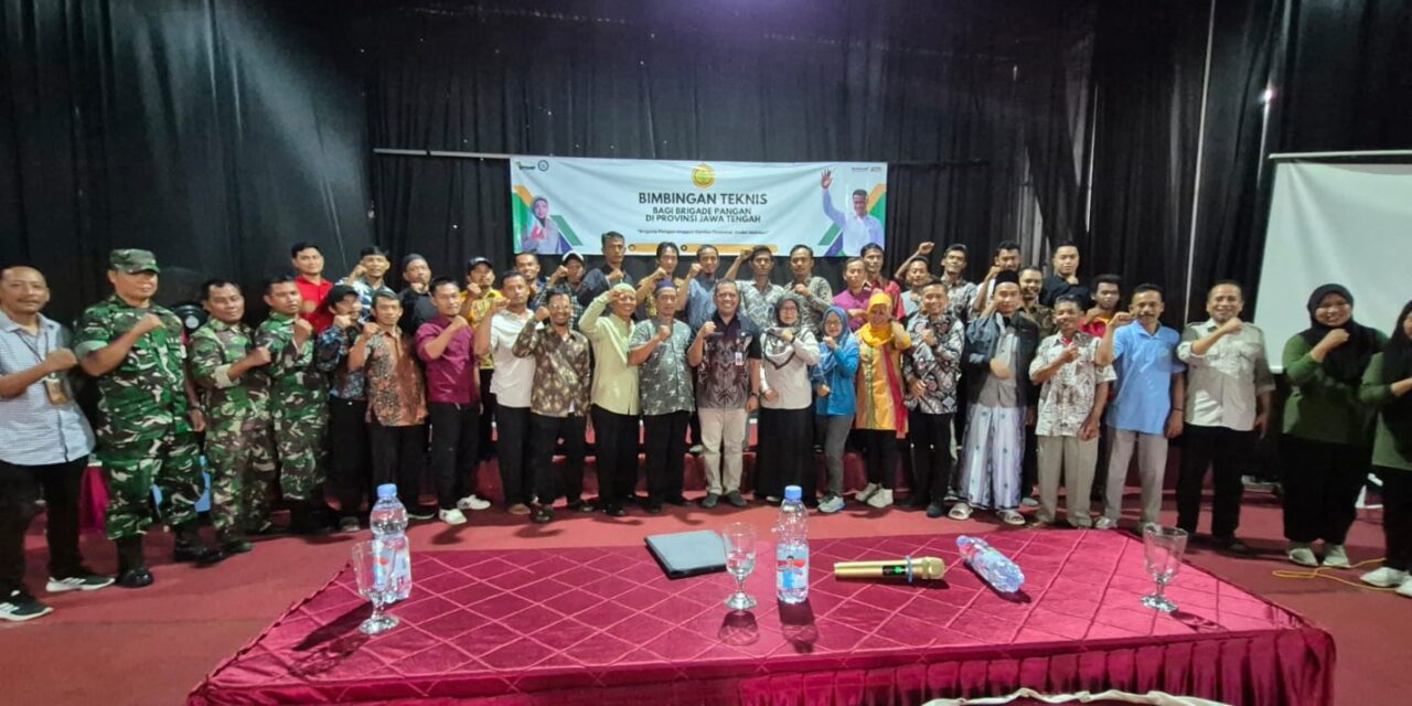 Dinpertan dan Kementan Bentuk Brigade Pangan di Purbalingga